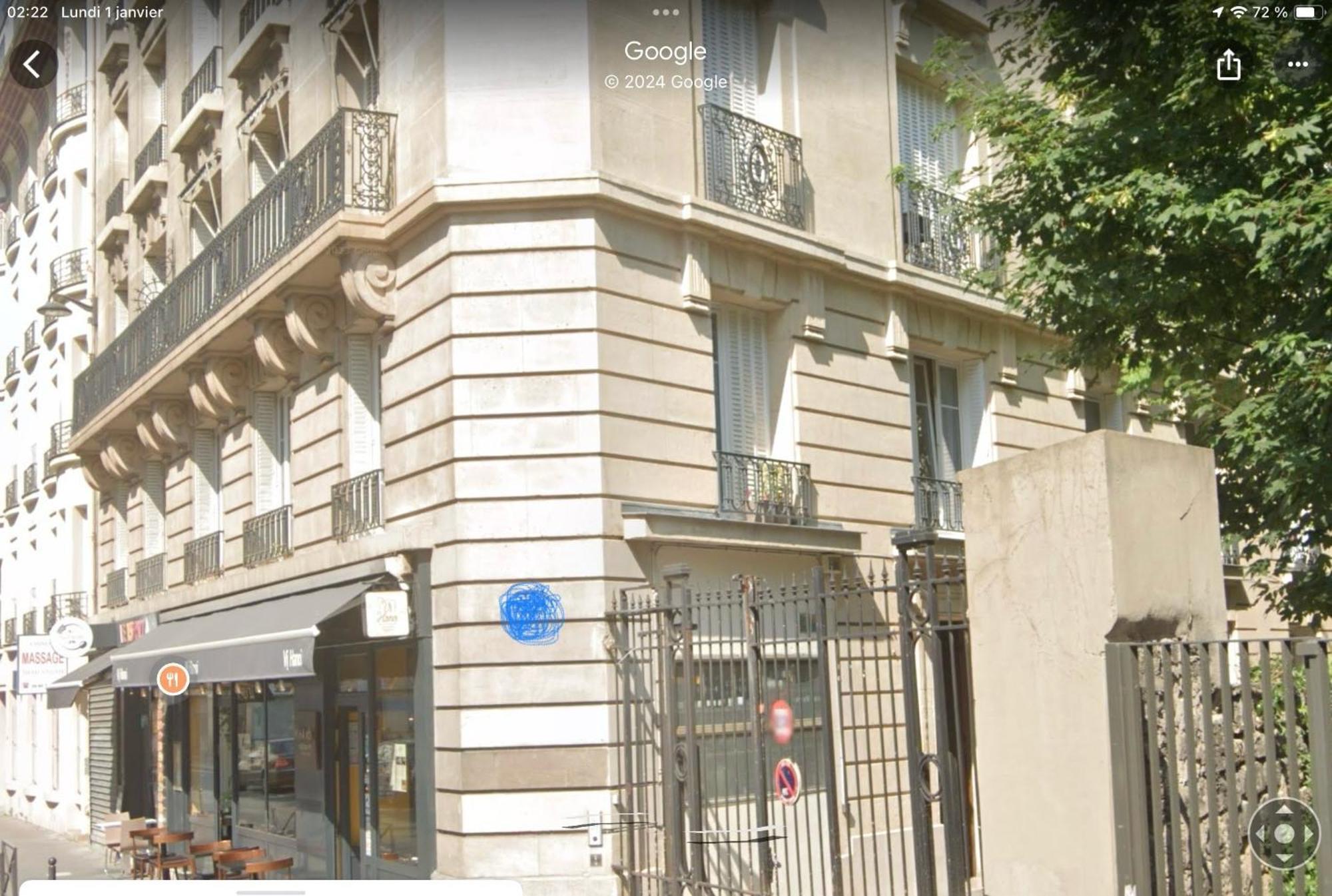 Chambre Chez Le Habitant 282 Rue Lecourbe 75015 Paris Exterior foto